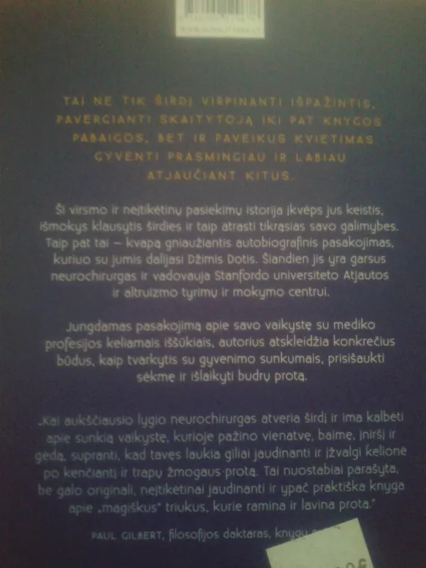 Proto ir širdies magija - James R. Doty, knyga 4