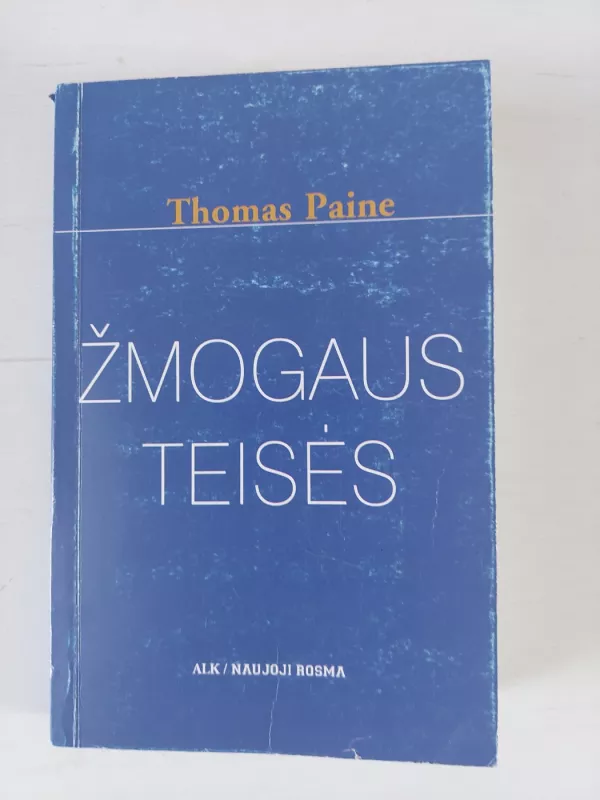 Žmogaus teisės - Thomas Paine, knyga 2