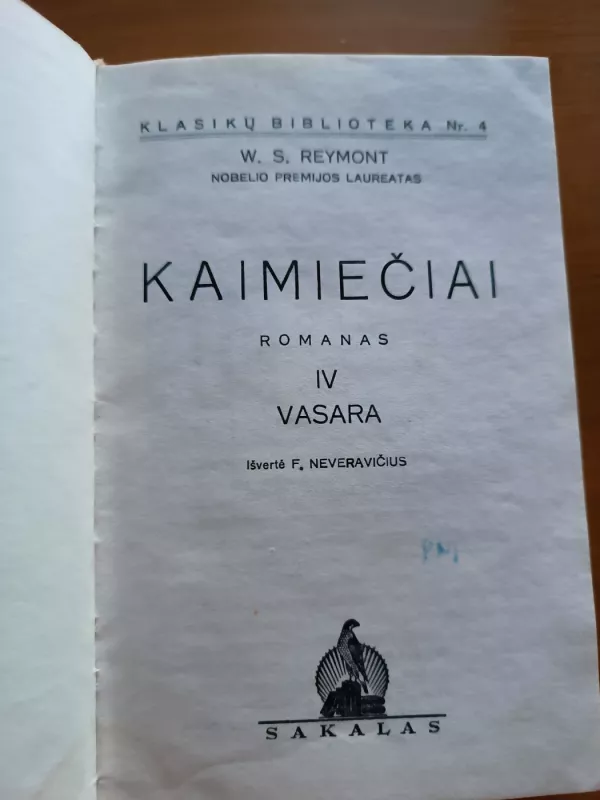 Kaimiečiai IV tomas ruduo - W. S. Reymont, knyga 3