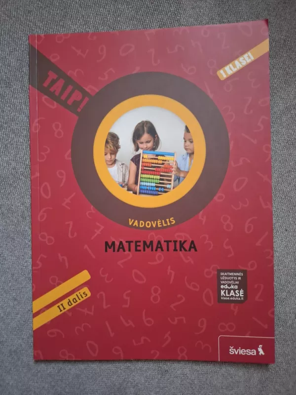 Taip matematikos vadovėlis - Rita Rimšelienė, Ada Kavaliauskienė, Linas Vilčinskas, knyga 2