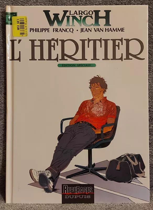 Largo Winch - L'Héritier  (Tome 1) - Philippe Francq, Jean Van Hamme, knyga 2