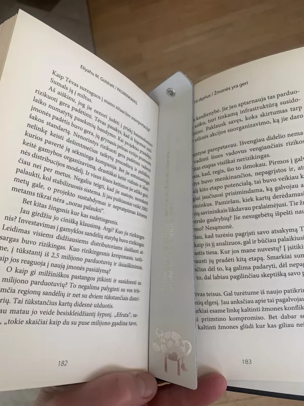 Pasirinkimas - Eliyahu M. Goldratt, knyga 4