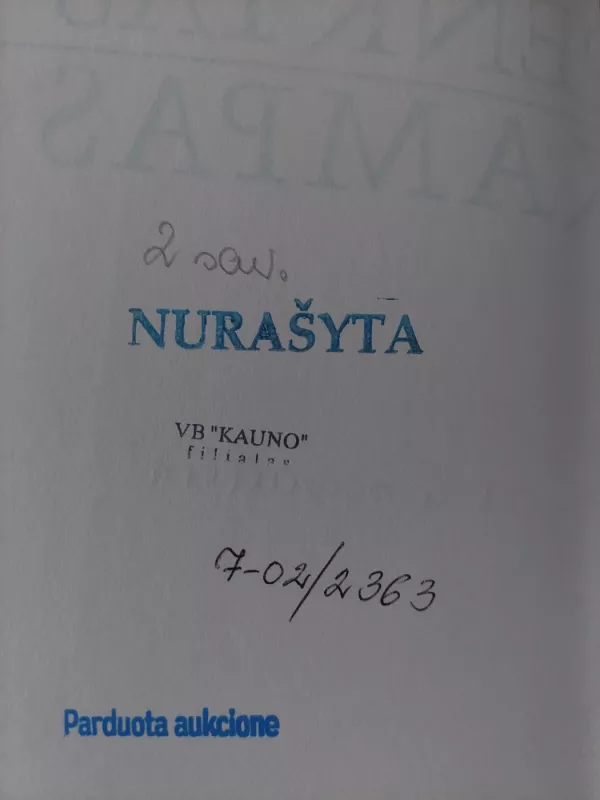 penktas kampas - Jokšas Leonardas, knyga 3