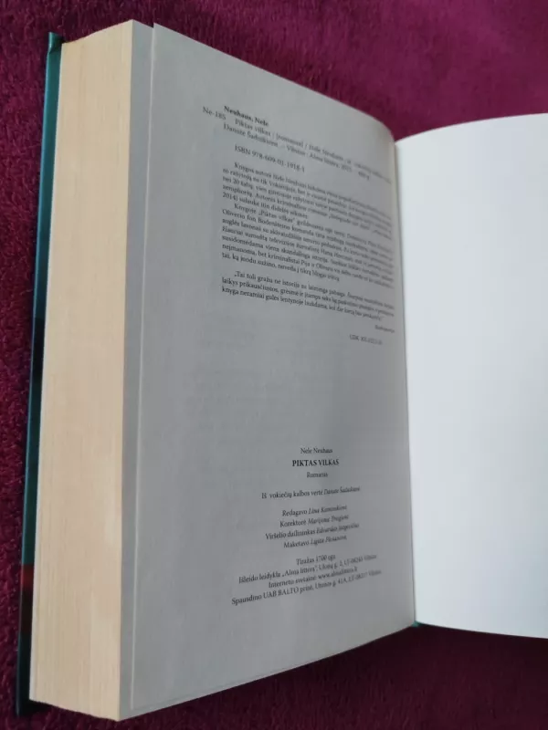 Piktas vilkas - Nele Neuhaus, knyga 5