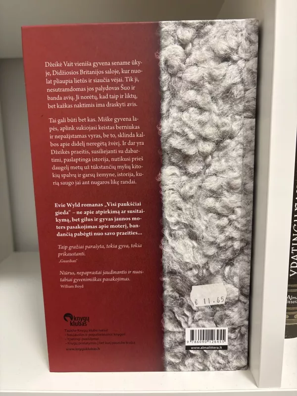 Visi paukščiai gieda - Evie Wyld, knyga 3