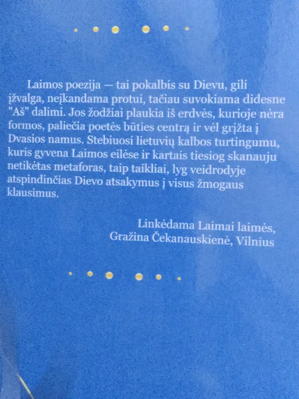 Tu - tai viskas - Laima Petronienė, knyga 4