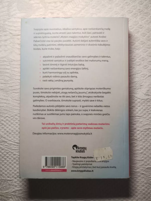 Moters magijos mokykla - Pabarčiūtė Andrė, knyga 3