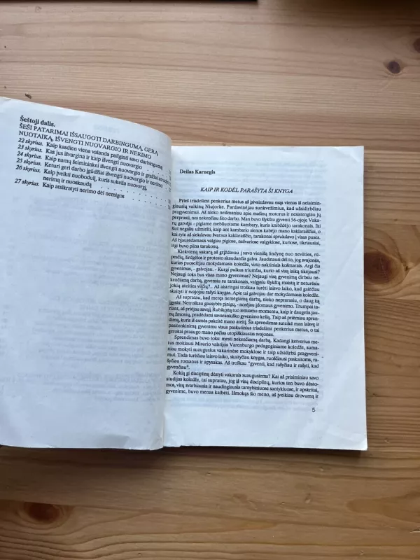 Kaip įveikti stresą ir pradėti gyventi - Dale Carnegie, knyga 3