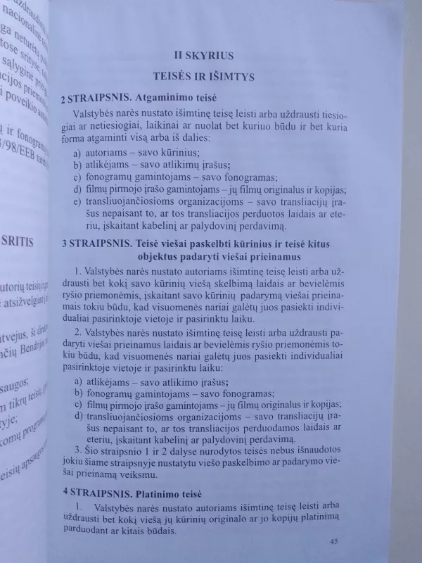 Autorių teisių ir gretutinių teisių apsauga informacinėje visuomenėje - Įvairių autorių, knyga 6