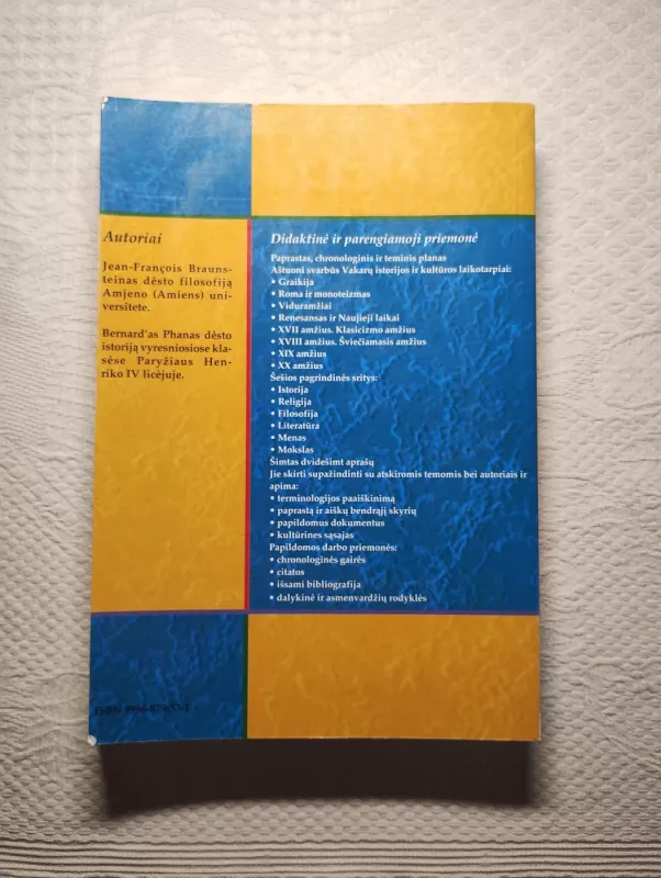 Visuotinė kultūros istorija - Jean-Francois Braunstein, Bernard  Phan, knyga 3