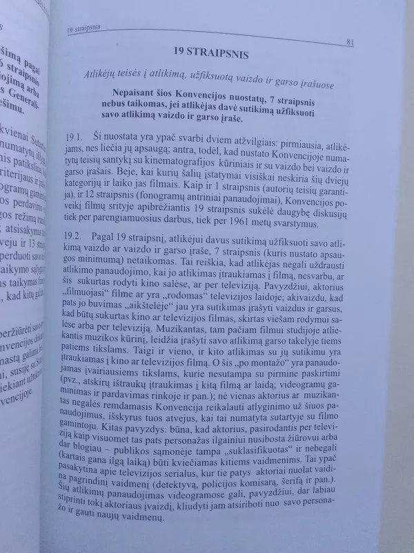 Romos konvencijos ir fonogramų konvencijos komentarai - Autorių Kolektyvas, knyga 4
