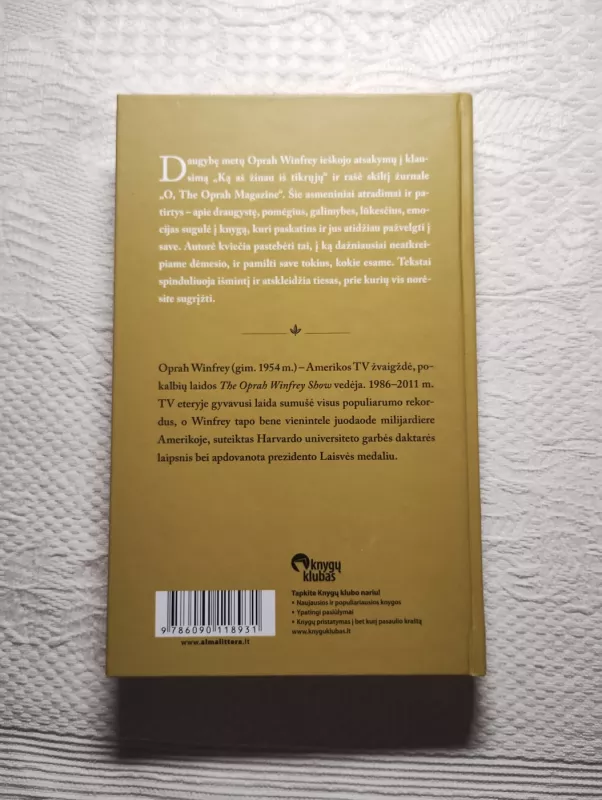 Mano gyvenimo atradimai - Oprah Winfrey, knyga 3