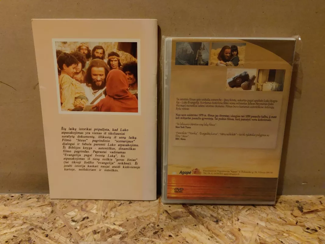 Jėzus. Jo gyvenimas pagal šv. Luko Evangeliją (su dvd filmu) - Bright Bill, knyga 3