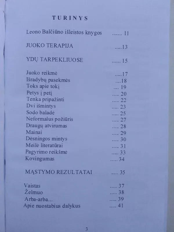 Aštrūs dygsniai - Leonas Balčiūnas, knyga 5