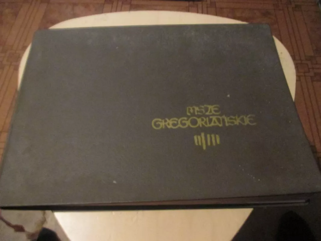 Msze gregorianskie - Feliks Raczkowski, knyga 3