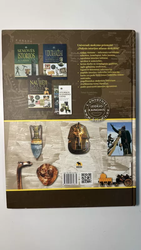 Didysis Istorijos Atlasas Mokyklai - Autorių Kolektyvas, knyga 3