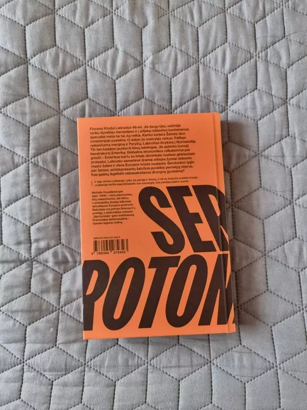 Serotoninas - Michel Houellebecq, knyga 3