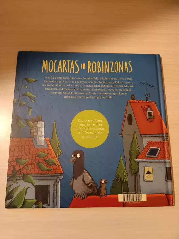 Mocartas ir Robinzonas skrenda į mėnulį - GUNDI HERGET, knyga 4