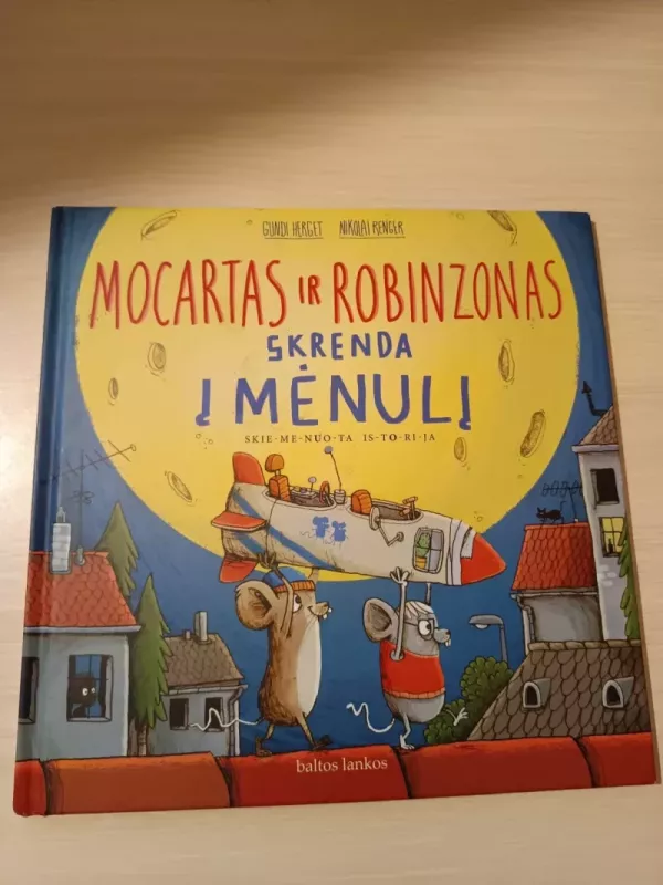 Mocartas ir Robinzonas skrenda į mėnulį - GUNDI HERGET, knyga 2