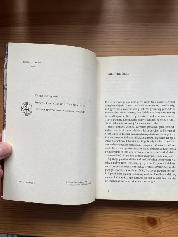 Partizanai tada ir šiandien - Bernardas Gailius, knyga 3