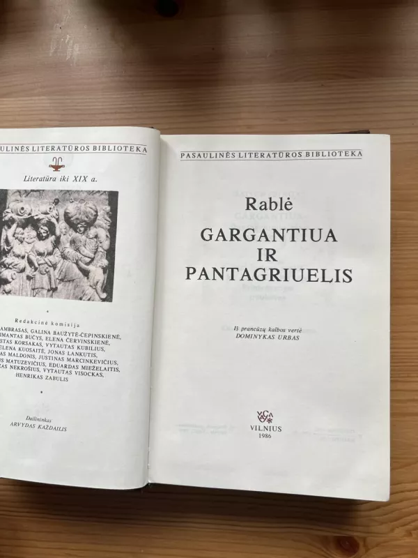 Gargantiua ir Pantagriuelis - Autorių Kolektyvas, knyga 3