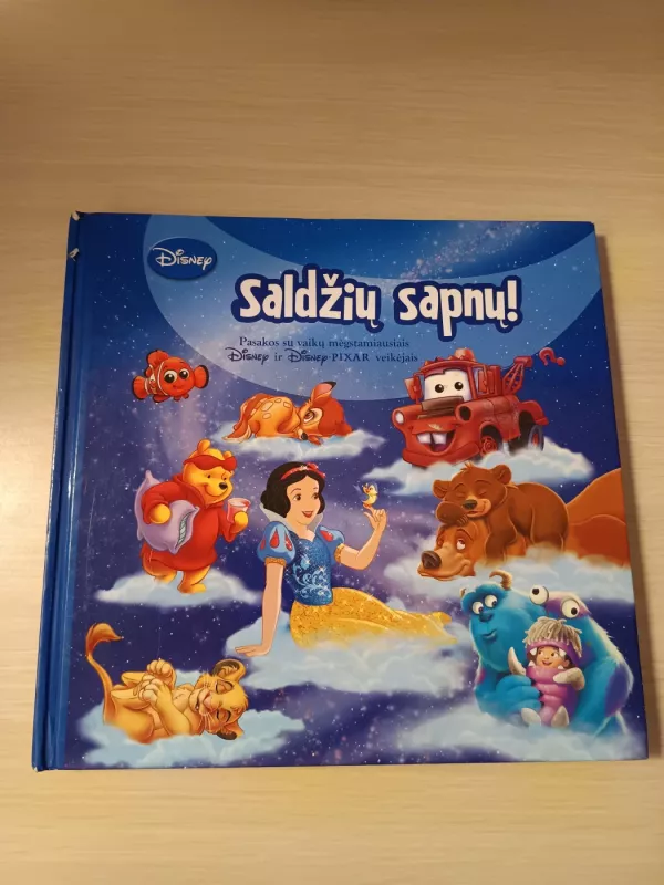 Saldžių sapnų! Pasakos su vaikų mėgstamiausiais Disney ir Disney PIXAR veikėjais - Walt Disney, knyga 2
