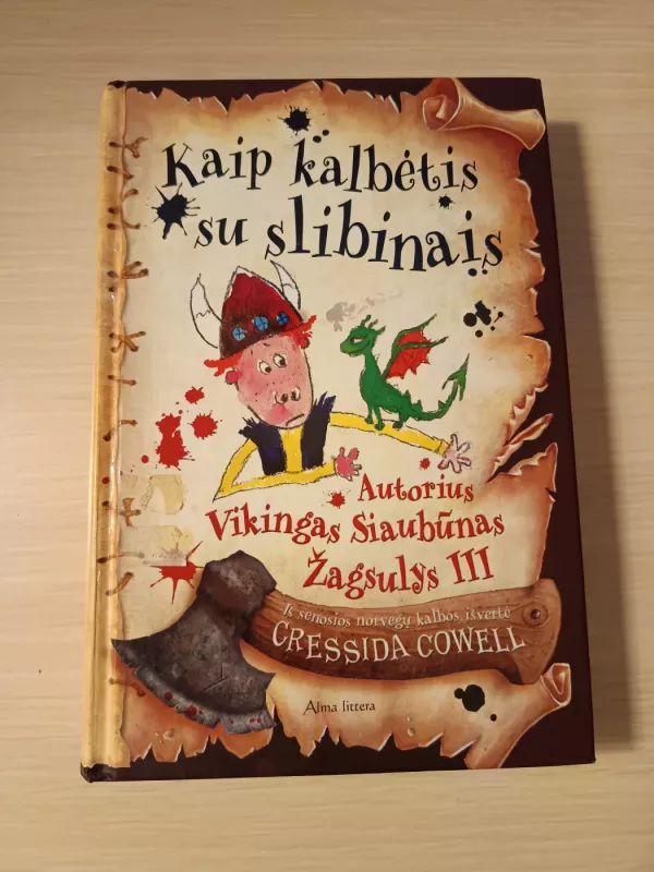Kaip kalbėtis su slibinais - Cressida Cowell, knyga 2