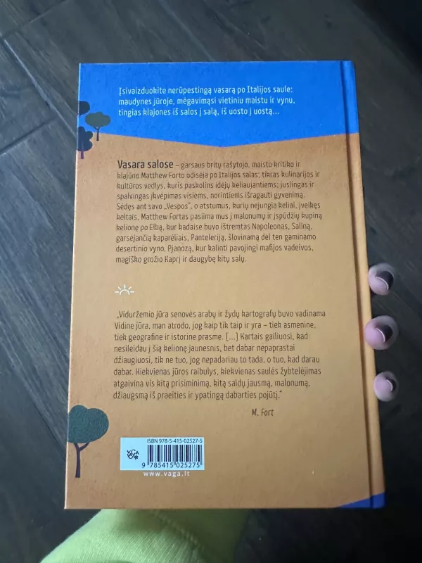 Vasara salose - Matthew Fort, knyga 3