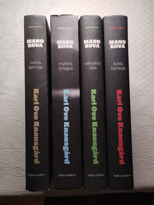 Mano kova 1-4 dalys - Karl Ove Knausgård, knyga 2