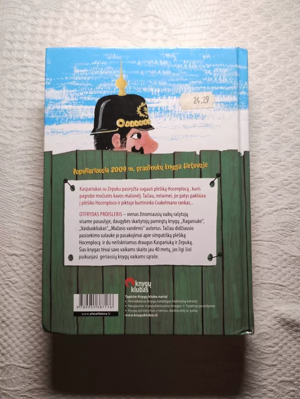 Viskas apie plėšiką Hocenplocą - Otfried Preussler, knyga 3