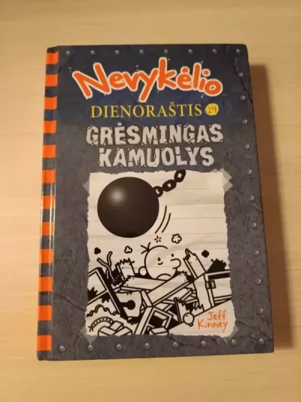Nevykėlio dienoraštis 14 - Jeff Kinney, knyga 2