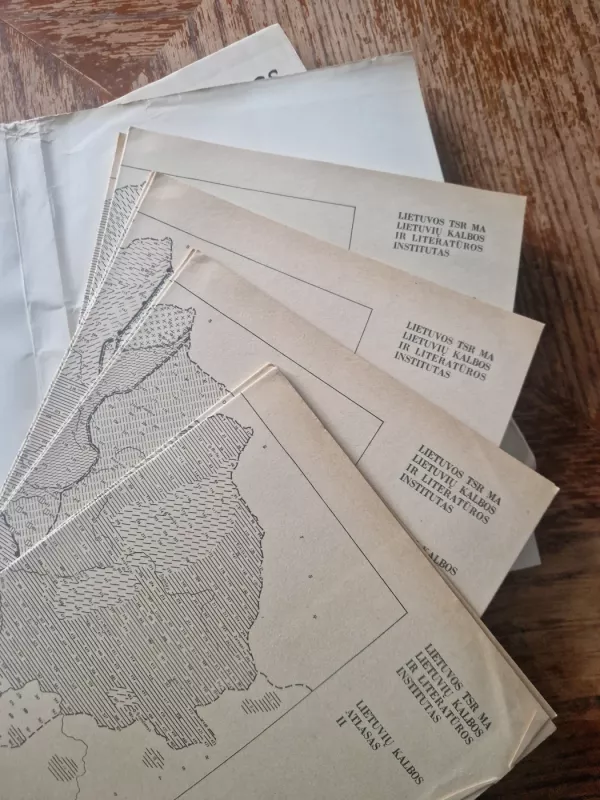 Lietuvių kalbos atlasas (II dalis). Fonetika (žemėlapiai) - Grinaveckienė E. ir kiti, knyga 4