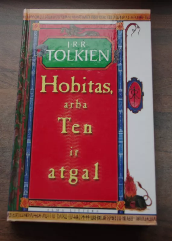 Hobitas arba Ten ir atgal - J. R. R. Tolkien, J. R. Tolkien, knyga 2