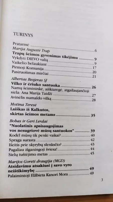 Šeima ir tikėjimas - Jūratė Baltušienė, knyga 5