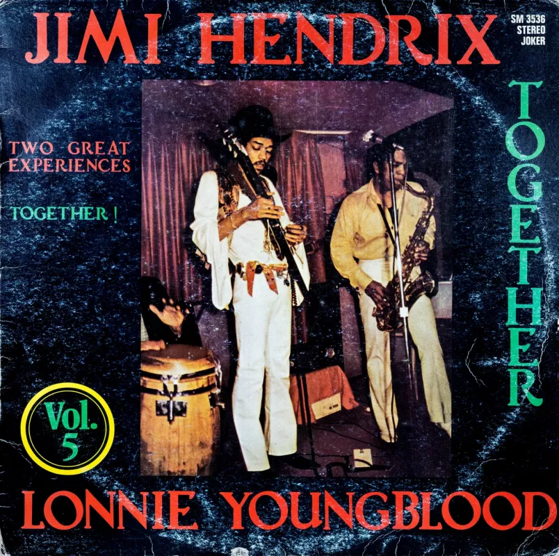 Jimi Hendrix. Lonnie Youngblood - Jimi Hendrix., Jimi Hendrix, plokštelė 2