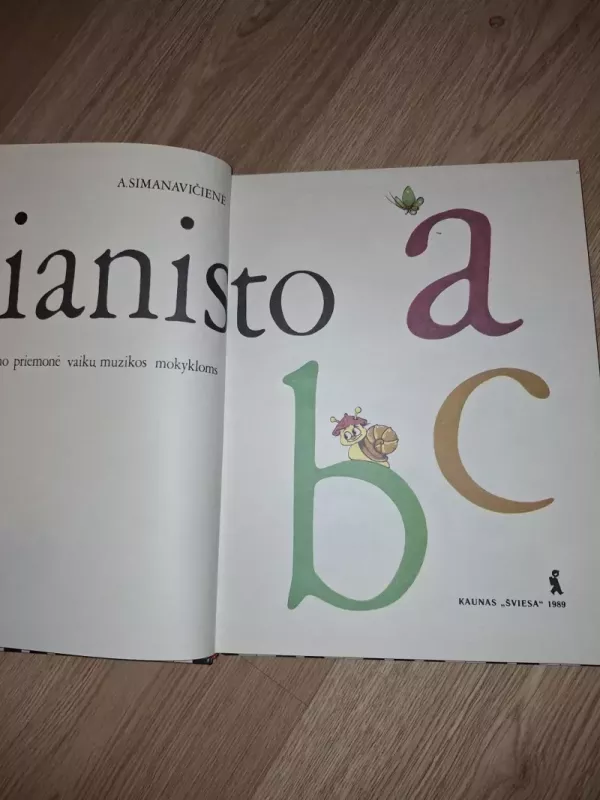 Pianisto ABC - Aldona Simanavičienė, knyga 3