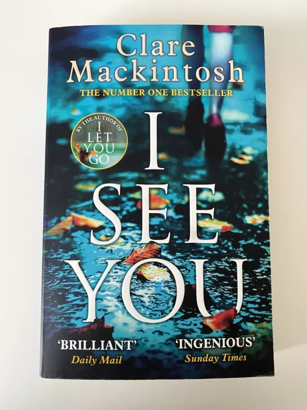 I see you - Clare Clare Mackintosh, knyga 2