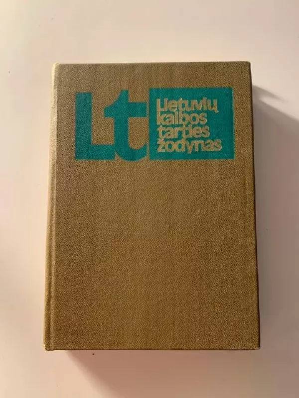 Lietuvių kalbos tarties žodynas - Vytautas Vitkauskas, knyga 3