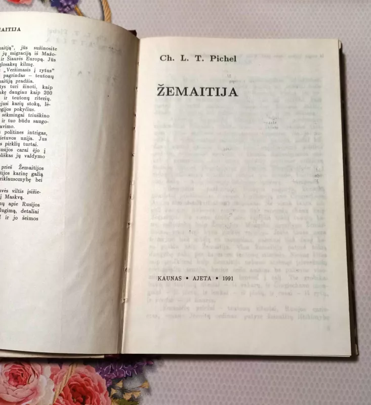 Žemaitija - Ch. L. T. Pichel, knyga 3