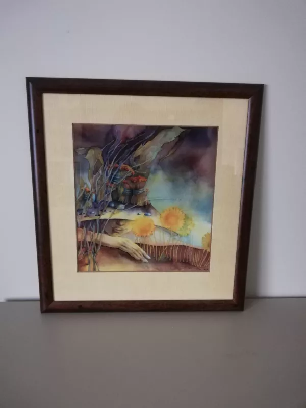 Paveikslas „Mergaitė su pienėmis“ (dail. Ina Lukauskaitė) - , namai ir interjeras