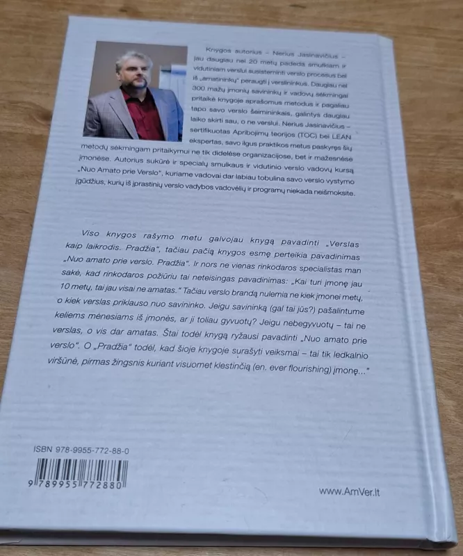 Nuo amato prie verslo - Nerius Jasinavičius, knyga 3