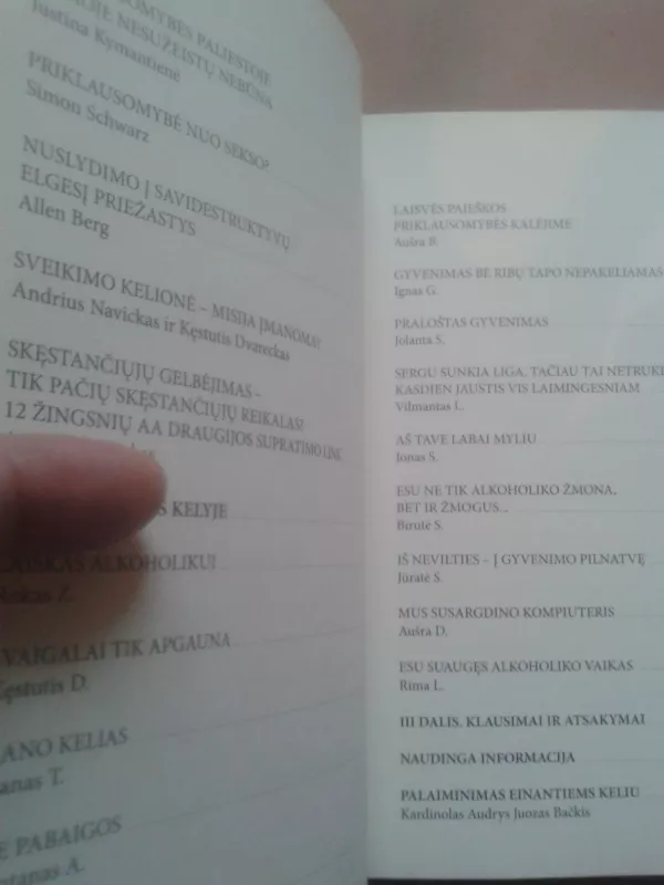 Nepasmerkti.Apie priklausomybe, kopriklausomybe ir sveikimo kelia - Kęstutis Dvareckas, Andrius  Navickas, knyga 6