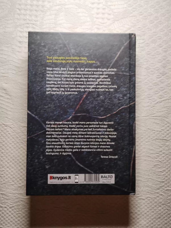 PAŽADAS - Teresa Driscoll, knyga 3