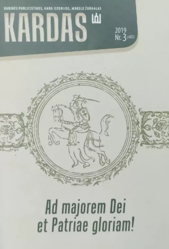 Kardas 2019m. NR.3 - Grupė autorių , knyga 2