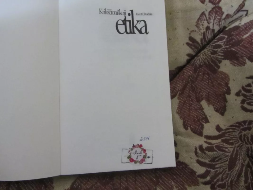 Krikščioniškoji etika (1 tomas) - Karl H. Peschke, knyga 3