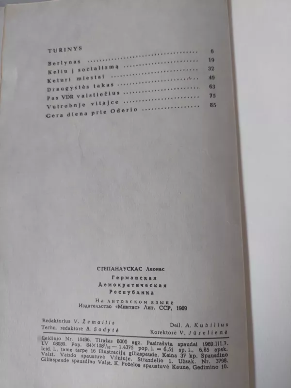 Vokietijos demokratinė respublika - Leonas Stepanauskas, knyga 5