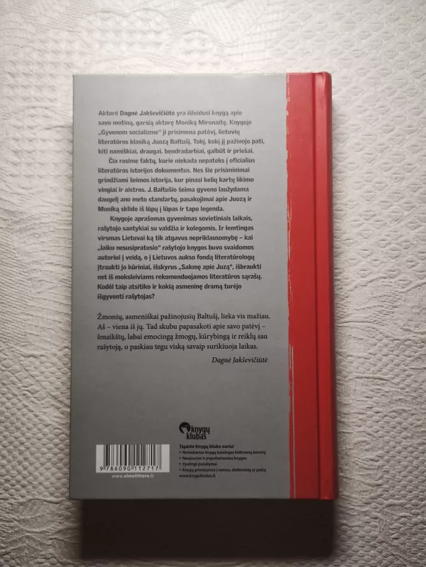 Gyvenom socializme: prisiminimai apie Juozą Baltušį - Dagnė Jaškevičiūtė, knyga 3
