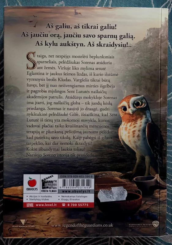 Pelėdų karalystės sargai. Pagrobimas - Kathryn Lasky, knyga 3