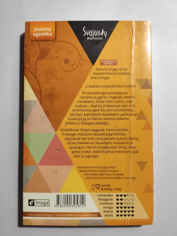 Vesiu tave, Sinija - Dani Collins, knyga 3