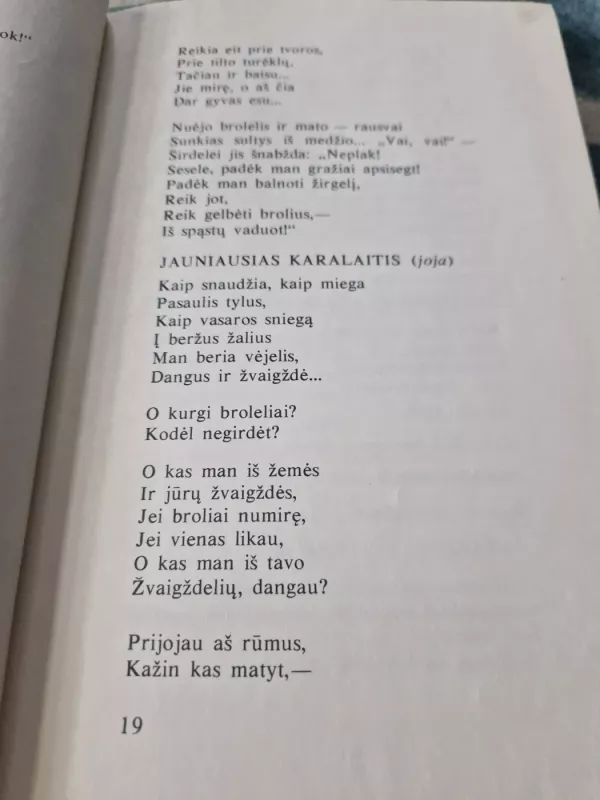 Karalaitė ant svarstyklių - Sigitas Geda, knyga 6